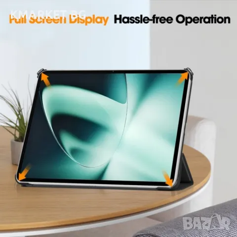 OnePlus Pad Кожен Калъф и Протектор, снимка 9 - Калъфи, кейсове - 48263808