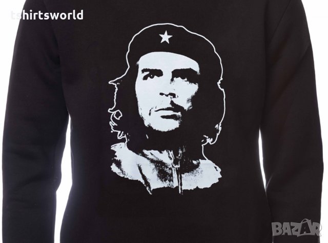 Нов мъжки суичър с дигитален печат на революционера Че Гевара, снимка 5 - Суичъри - 31573330