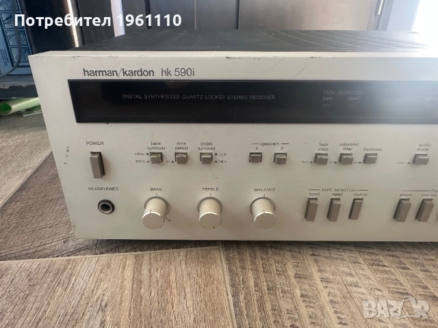 harman kardon hk 590 i, снимка 2 - Ресийвъри, усилватели, смесителни пултове - 52606972