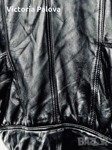 Много хубав кожен елек тип байкърски унисекс, снимка 4 - Елеци - 31486402