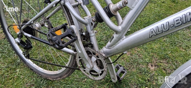 Велосипед НОМЕР 33. Fuscher AluBike. Алуминиева рамка. 28 цола, 21 скорости. 51 см от седалката..., снимка 11 - Велосипеди - 53906067
