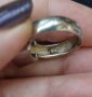 Масивен сребърен пръстен проба 925 Житен клас със седеф, снимка 5
