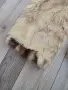 Късо дамско палто от естествен косъм, снимка 5