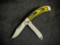 Колекционерски джобен сгъваем нож с два остриета RR Wasp Bow Trapper. (RR2261), снимка 3