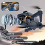 Дрон F179 с 1080P камера, безчеткови мотори, избягване на препятствия и WIFI контрол, снимка 3