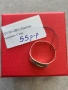 Златен пръстен 1.1 гр 14к , снимка 2
