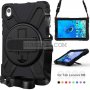 Lenovo Tab M8 (FHD)   360° Въртящ се Противоударен Калъф Стойка с Презрамка, снимка 5