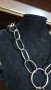 Масивно сребърно колие - дължина 75см, снимка 5