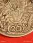 Сребърна монета 20 кройцера 1780г. Мария Терезия Унгария за КОЛЕКЦИЯ 52949, снимка 16