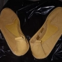 andrea conti woman slipper yellow Естествена кожа обувки жълти тип еспадрили.меки и леки, снимка 1