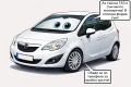 Opel Meriva B (ГАЗ, регистрирана и в движение), снимка 1