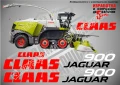 CLAAS Jaguar 960 стикери надписи, снимка 5