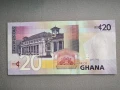 Банкнота - Гана - 20 седи UNC | 2017г., снимка 2