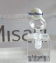 MISAKI – сребърен пръстен с бяла перла, снимка 2