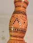 дървена ваза дърворезба ръчна изработка 26/3, снимка 7