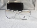 Louis Vuitton Прозрачни слънчеви,диоптрични рамки очила за компютър, снимка 3