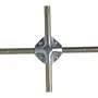 Сив усилен кръстат ключ за джанти 17 19 21 mm и квадрат 1/2'', снимка 4