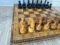 Шах с дървени фигури, снимка 3