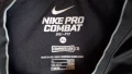 Nike Pro Combat Compression XL бял и черен потник, снимка 4
