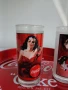 Coca-Cola , Кока Кола, метална табла , поднос с две чаши , снимка 4