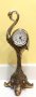 Фигура на чапла с часовник, сувенир подходящ за подарък, украса и декорация, снимка 1 - Декорация за дома - 29214133