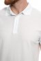 Нов мъжки комплект (сет): бяла мъжка блуза (тениска) тип Lacoste + капитанска шапка, снимка 2