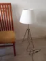Стара лампа тринога желязо, снимка 8
