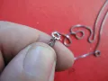 Страхотна сребърна верижка колие 925 А, снимка 6