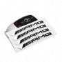 декорация за джанти Mercedes  AMG Edition Sport сиви или черни 4 броя метални стикери, снимка 3