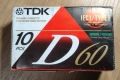 Касетки TDK D60, снимка 1