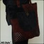 Дамска чанта от естествена кожа! Ръчна изработка!, снимка 1 - Чанти - 30469946