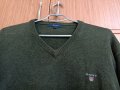 Gant мъжки пуловер размер L зелен , снимка 3