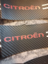 Качествени карбонови стикери за прагове с лого на Ситроен Citroen кола автомобил джип ван , снимка 2