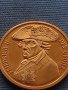 Рядък плакет медал FRIEDRICH II DER GROSSE за КОЛЕКЦИОНЕРИ 31856, снимка 7