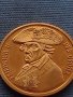 Рядък плакет медал FRIEDRICH II DER GROSSE за КОЛЕКЦИОНЕРИ 31856, снимка 7