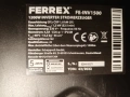 Преносим 4-тактов генератор FERREX 1200W, Germany, снимка 4