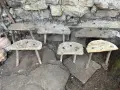 старинно трикрако столче, снимка 3