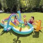 Надуваем център за игра Intex Dinoland, 302 x 229 x 112 см, PVC, с пързалка, динозавърски дизайн, снимка 1