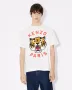 KENZO White Lucky Tiger Logo Print Relaxed Fit Мъжка / Дамска Тениска size M (L), снимка 1