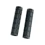 Черни гумени дръжки за велосипед 132 mm с отвор 22 mm, снимка 1