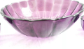Стъклени купи цветно  лилаво стъкло, снимка 4