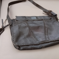 Дамска чанта от естествена кожа+подарък още една чанта от естествена кожа , снимка 4 - Чанти - 44637819