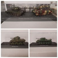 Модели на танкове 2-ра световна война , снимка 2 - Колекции - 42357436