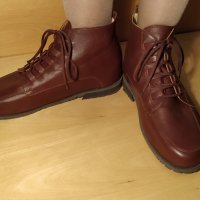 Холандски дамски обувки от естествена кожа, снимка 8 - Дамски боти - 31279035