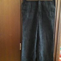 Мъжки юношески панталон черни кадифени джинси размер S-М, снимка 1 - Панталони - 31692587