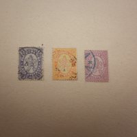 Пощенски марки   България  1882 и 1886 г, снимка 1 - Филателия - 42624499