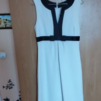 Елегантна бяла рокля, снимка 1 - Рокли - 37823722