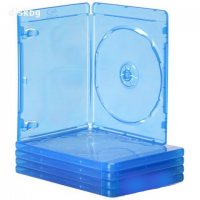 Нова кутия за Blu-ray 11мм eдинична с лого, BD-R Box, Блу рей, снимка 2 - Други - 30830637