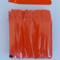 Табелки за растения - оранжеви, снимка 1 - Градински инструменти - 37548915