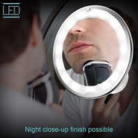 2479 LED Огледало с гъвкаво рамо и увеличение 10х, снимка 3 - Козметика за лице - 30760794